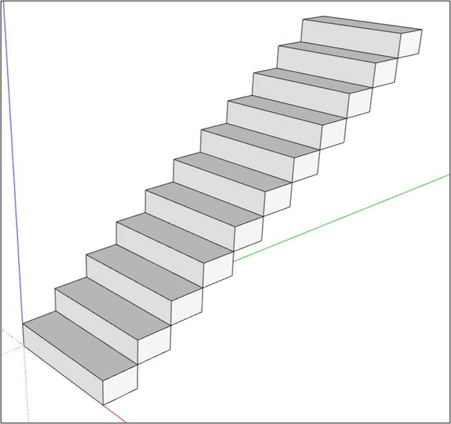 Sketchup online: Como criar uma escada?