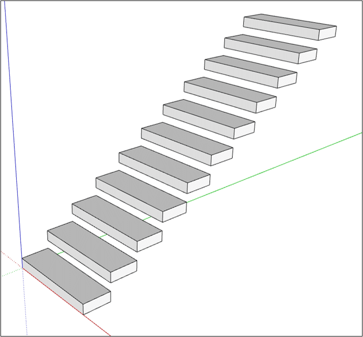 Sketchup online: Como criar uma escada?