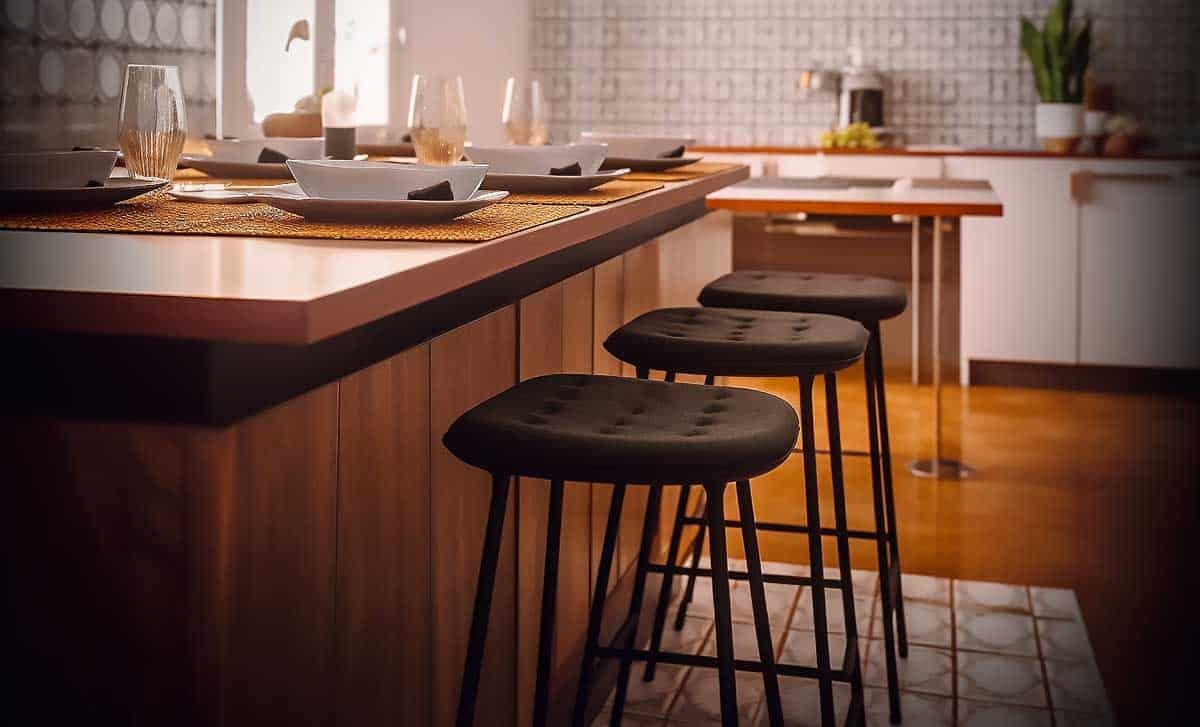 BANQUETA COZINHA AMERICANA CAPA POST