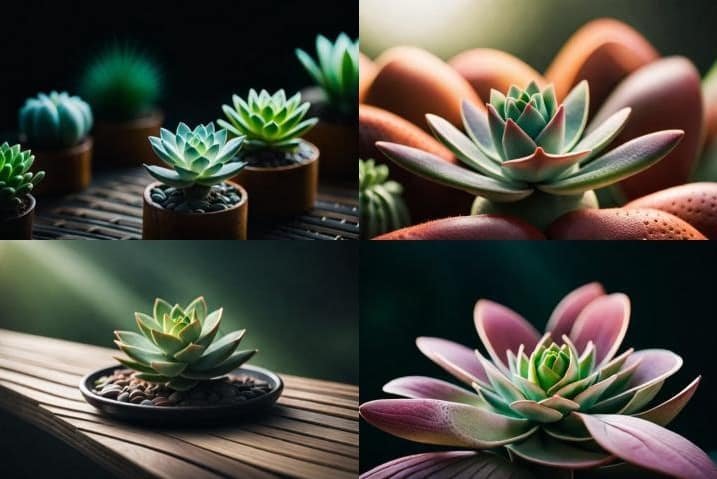 jardim de suculentas