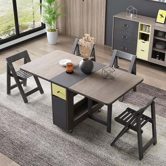 Mesa de Jantar Retrátil