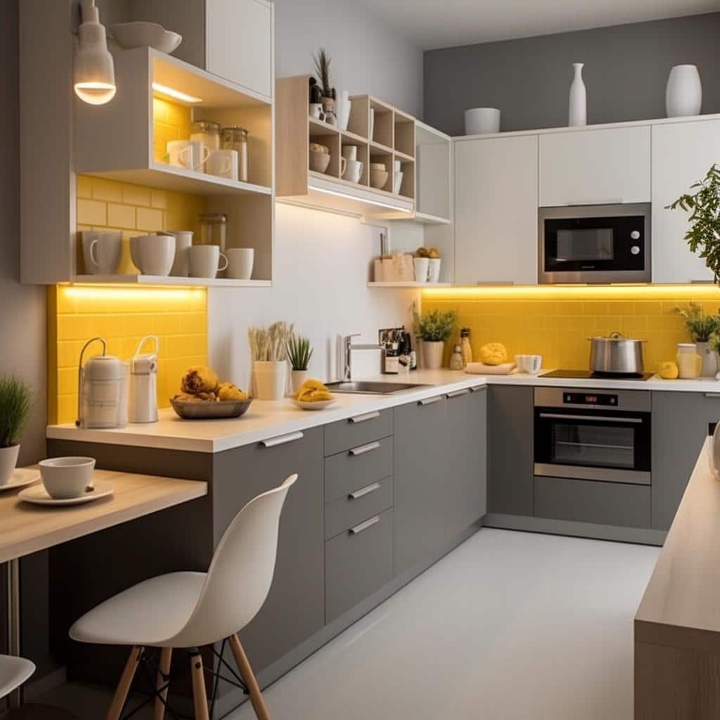 Descubra caminhos e sugestões para aproveitar cada espaço em tua cozinha compacta. 3 Cozinha compacta: ideias de decoração para aproveitar cada canto