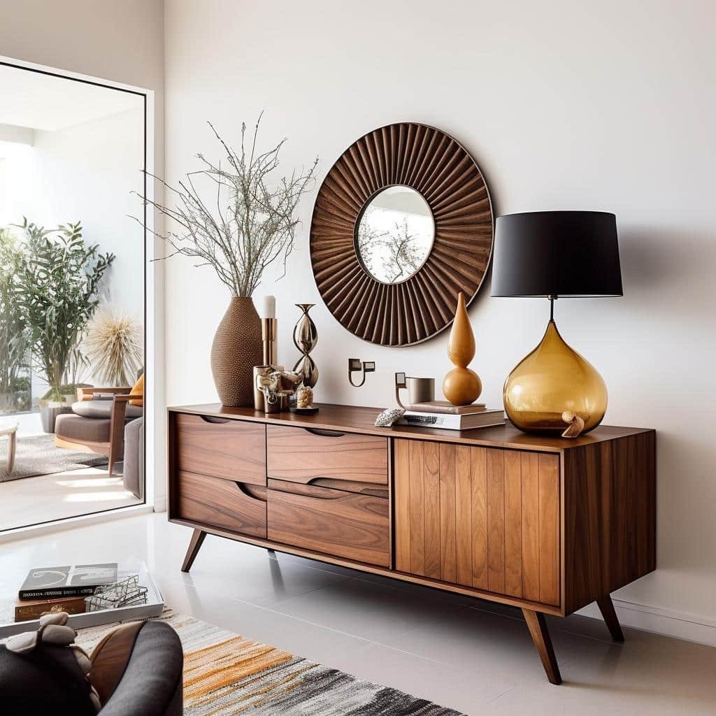 Caminhos para decorar um balcão aparador de sala de estar 1 como decorar um balcão aparador de sala de estar