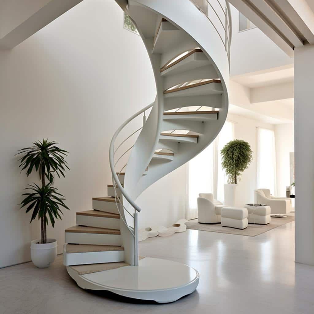 Escadas Caracol: 5 Situações Ideais Para Incorporar Em Sua Casa.