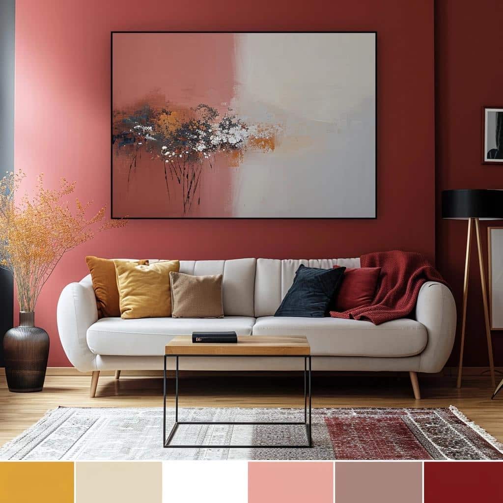 ideias de cores para sala de estar