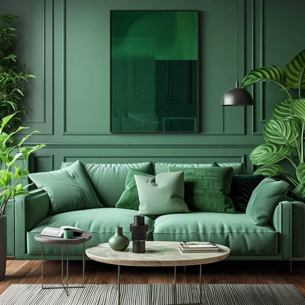 Tons de verde em casa: saiba como criar um ambiente surpreendente e envolvente com as últimas tendências de decoração 28 tons de verde em casa saiba como
