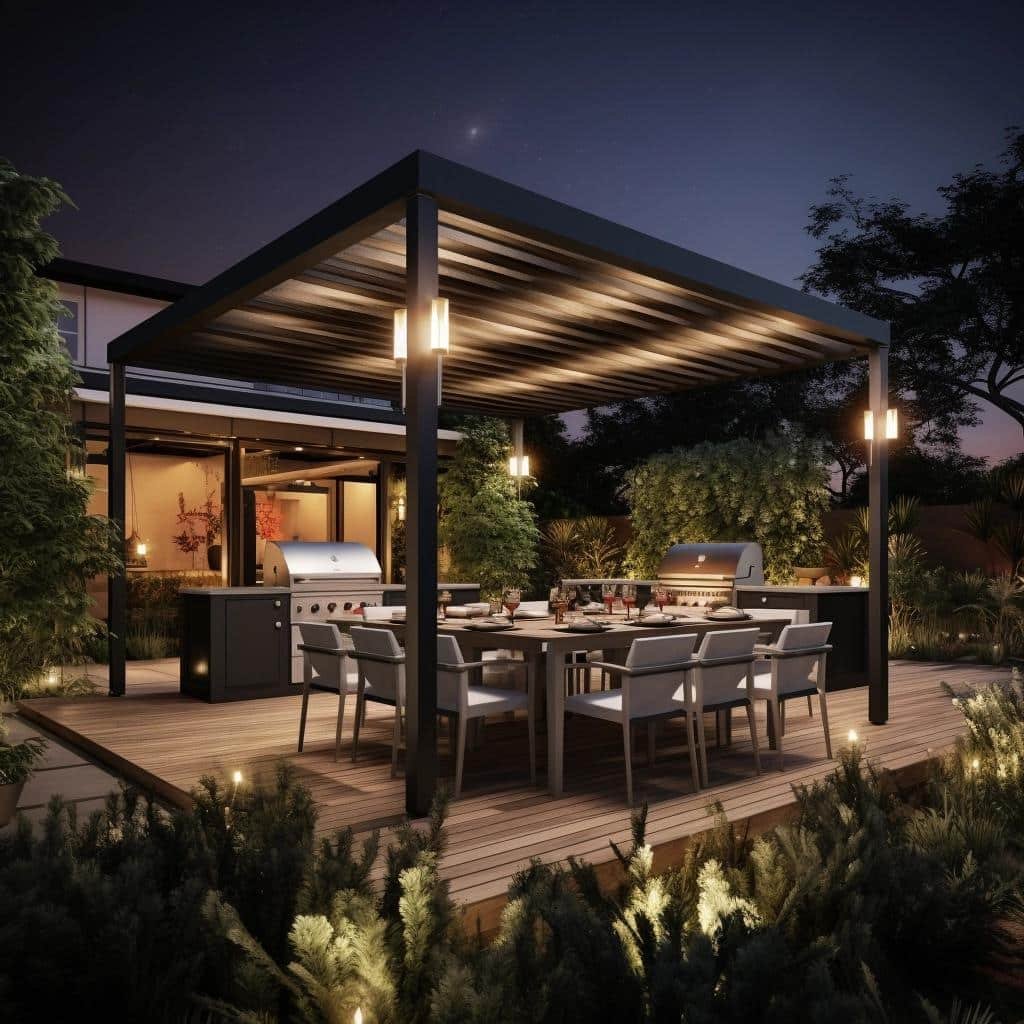 Como Criar um Espaço Gourmet Externo com Pergolado: Tendência para Surpreender seus Convidados com um Toque Único de Elegância e Conforto. 13 Guia Definitivo: Como Criar um Espaço Gourmet Externo com Pergolado