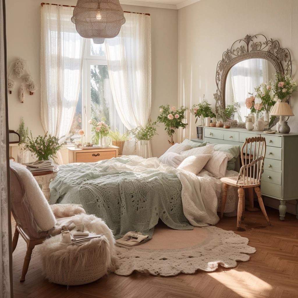 Top 5 Dicas de Decoração Vintage para Transformar seu Quarto. 3 decoracao de quarto vintage