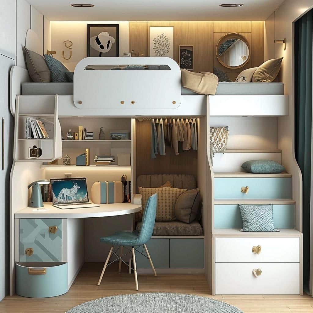 Decore quartos pequenos com estilo: 5 dicas surpreendentes para transformar espaços e encantar os leitores 9 decorar quartos pequenos dicas de como fazer