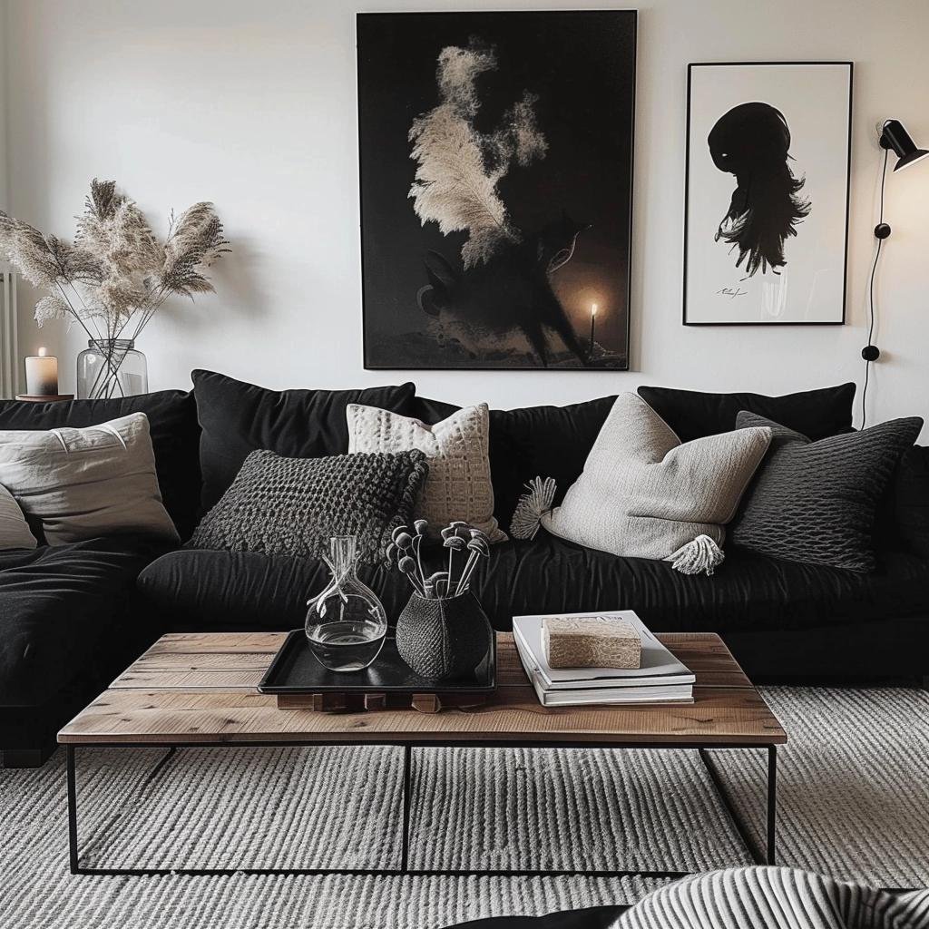 sofa-preto-na-decoracao-saiba-como-utilizar