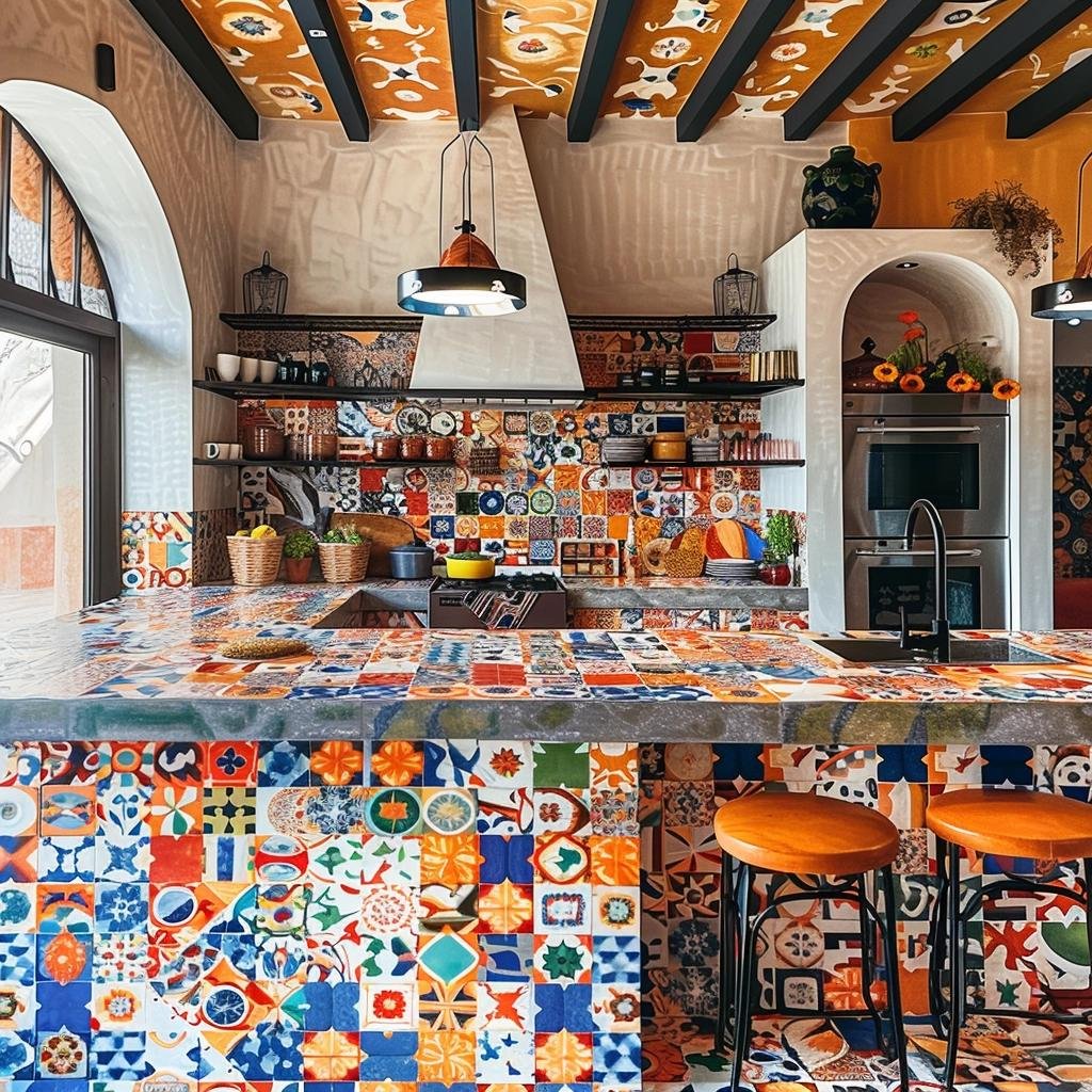 Reinventando sua Cozinha: As Surpreendentes 7 Tendências de Azulejos Criativos que Vão Encantar Você!