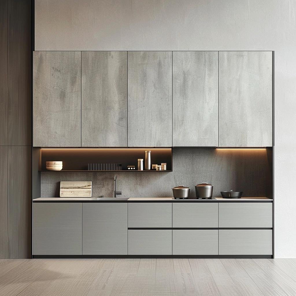 Armários de Cozinha Cinza: 5 Ideias para Ambientes Compactos 17 Armários de Cozinha Cinza: 5 Ideias para Ambientes Compactos
