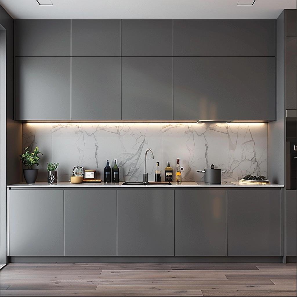 Armários de Cozinha Cinza: 5 Ideias para Ambientes Compactos 18 Armários de Cozinha Cinza: 5 Ideias para Ambientes Compactos