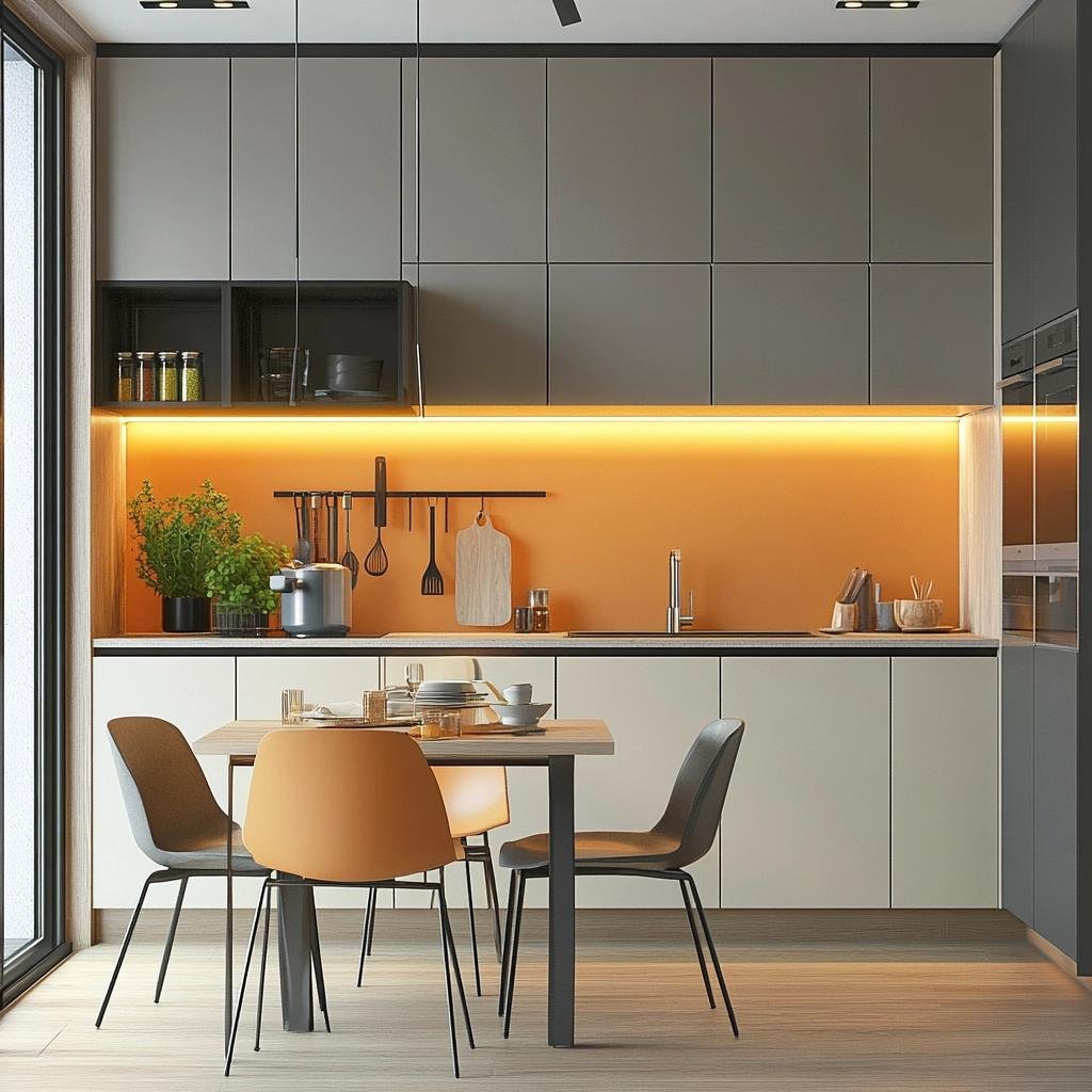 3 Tendências Modernas para Cozinhas de Apartamentos Pequenos 15 3 Tendências Modernas para Cozinhas de Apartamentos Pequenos