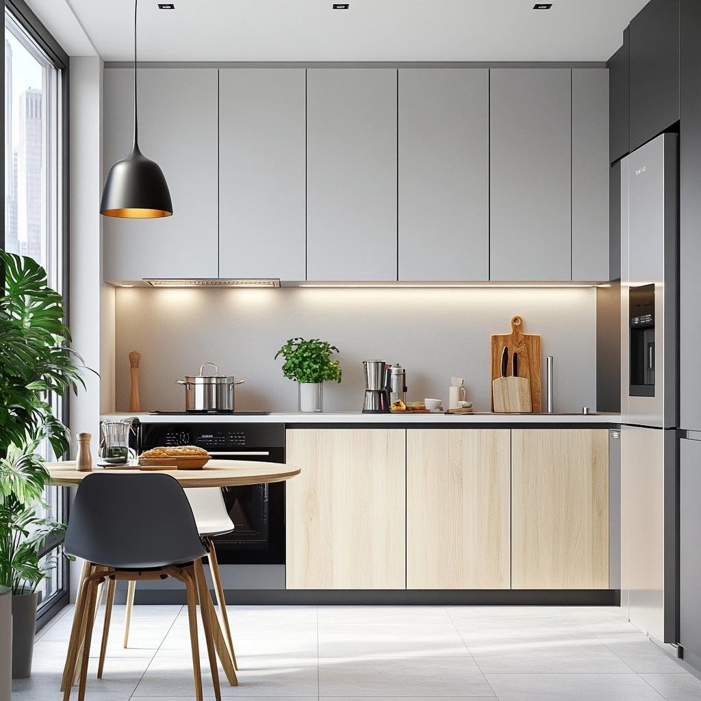 3 Tendências Modernas para Cozinhas de Apartamentos Pequenos 17 3 Tendências Modernas para Cozinhas de Apartamentos Pequenos