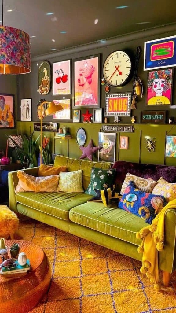 Funky Decor: 5 Ideias para Adotar essa Explosão de Cores 2 Reprodução/Pinterest