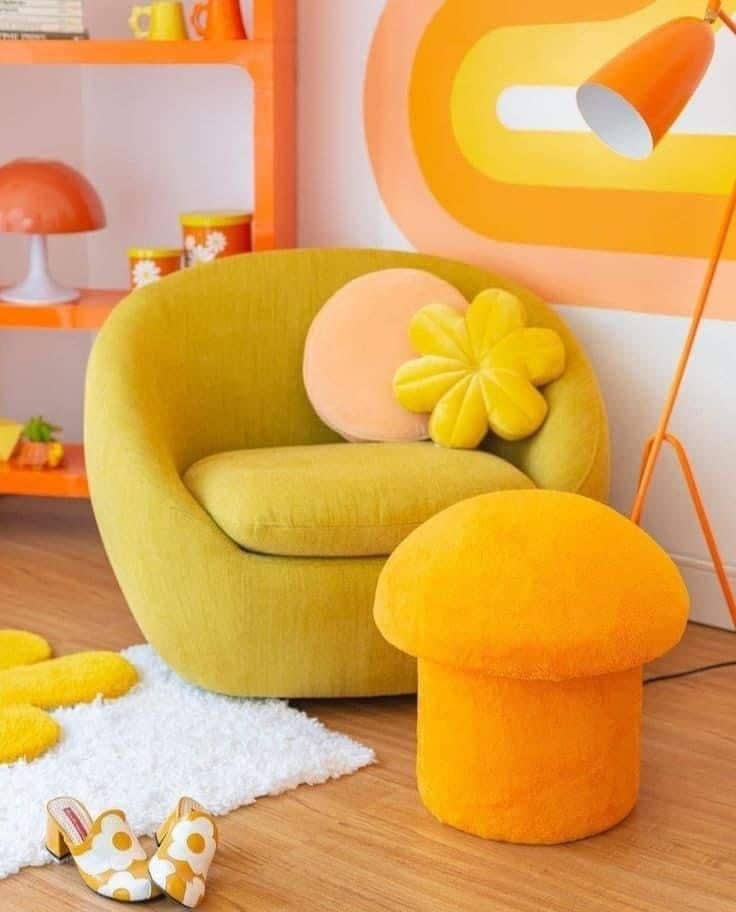 Funky Decor: 5 Ideias para Adotar essa Explosão de Cores 5 Reprodução/Pinterest