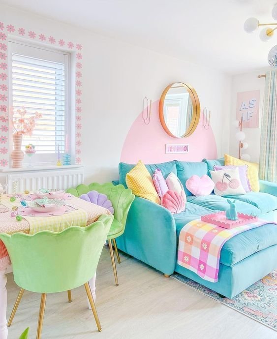 Funky Decor: 5 Ideias para Adotar essa Explosão de Cores 7 Reprodução/Pinterest
