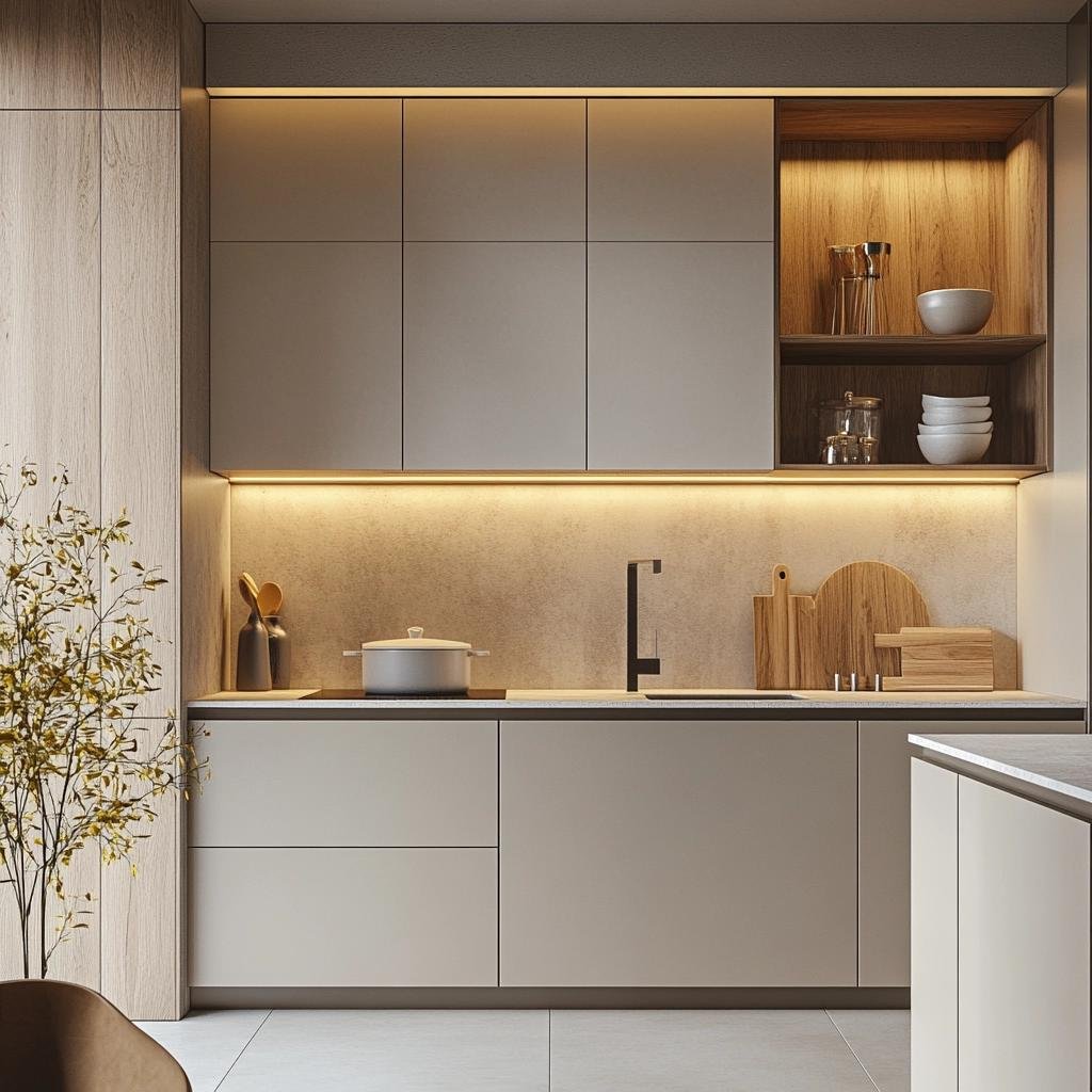 3 Modelos de Armário Modulado para Cozinha Pequena