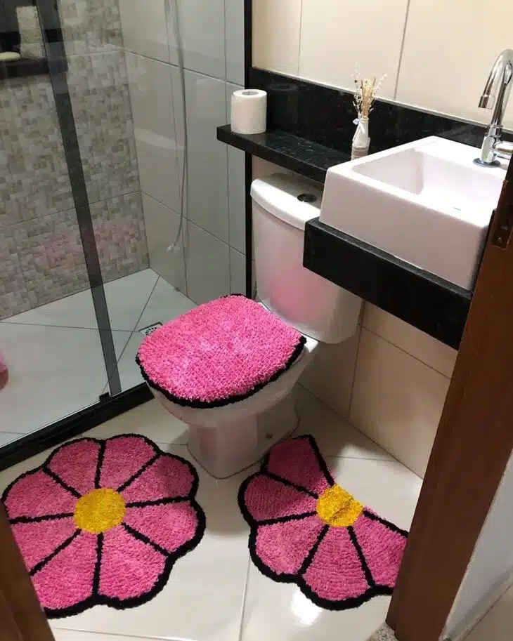Ideias criativas para decorar a casa com tapetes frufrus