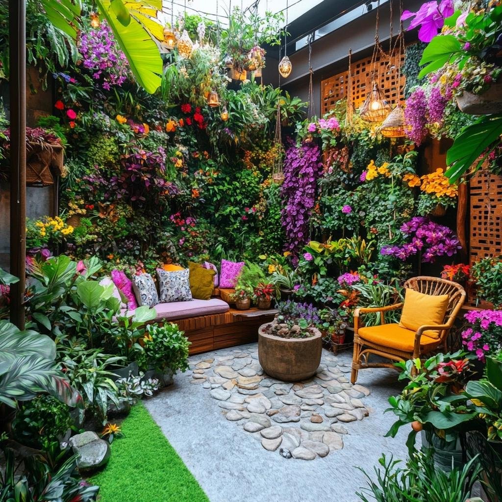 5 Ideias de Jardins Criativos para Pequenos Espaços 10 5 Ideias de Jardins Criativos para Pequenos Espaços