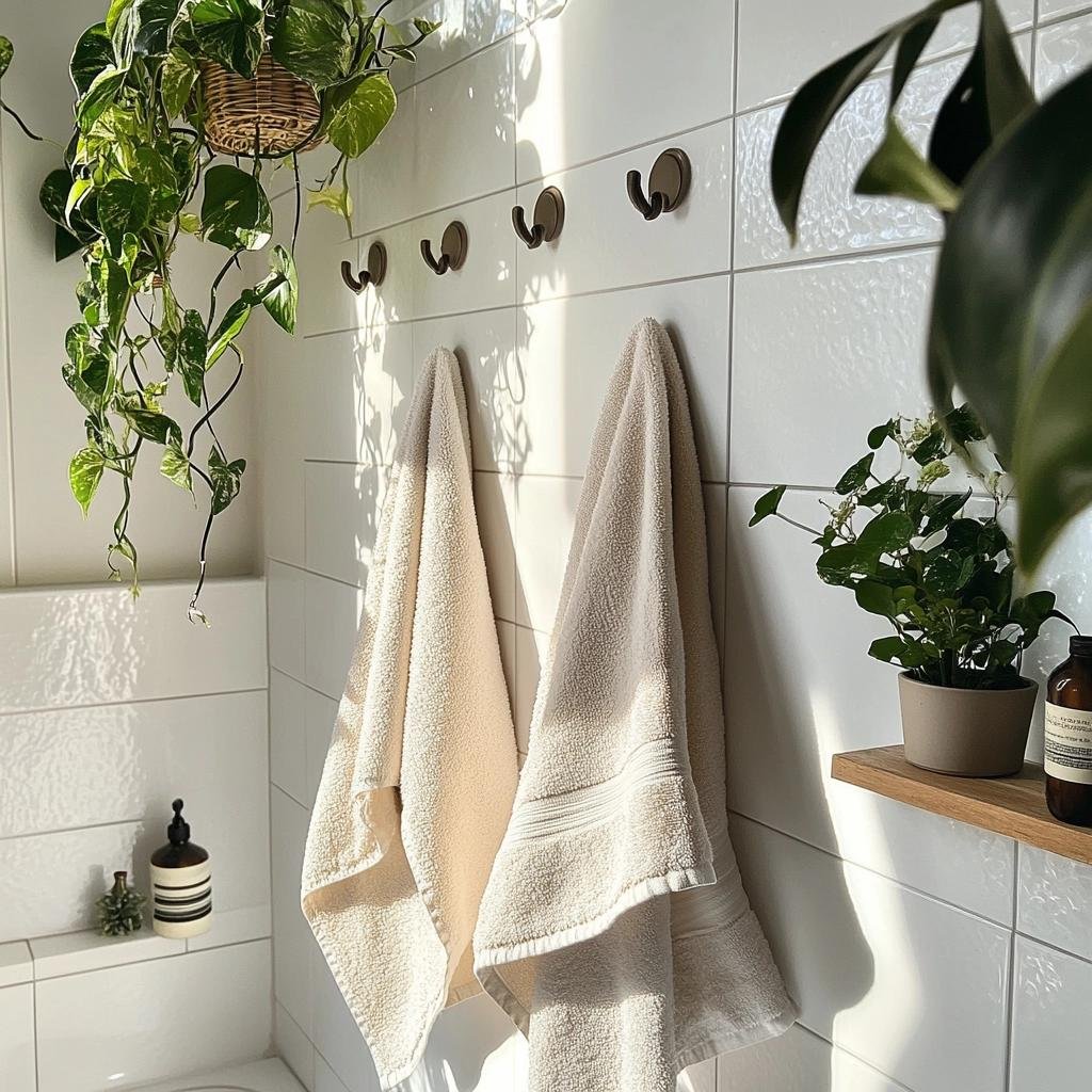 Ganchos Decorativos: 6 Formas de Usar Estilo e Funcionalidade no Banheiro