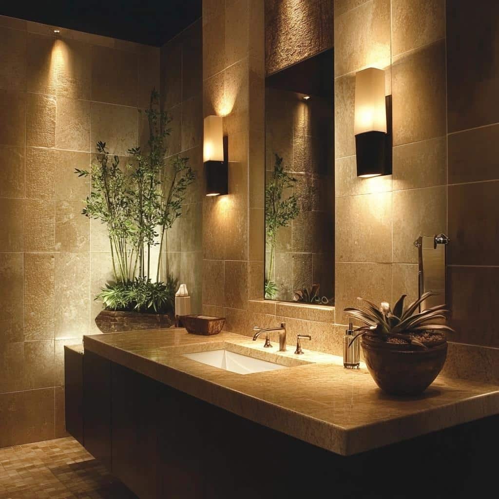 Luminárias de Parede: 7 Ideias para Iluminar Seu Banheiro com Estilo