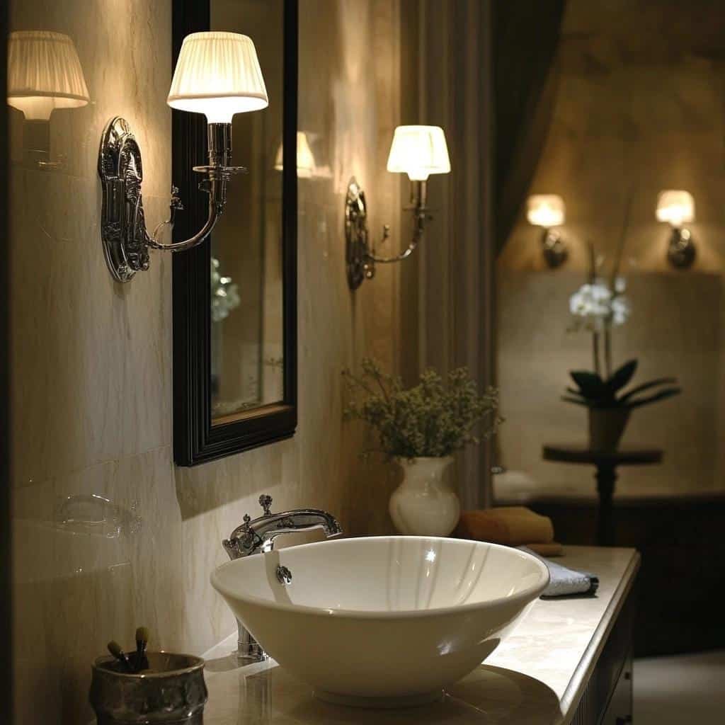Luminárias de Parede: 7 Ideias para Iluminar Seu Banheiro com Estilo