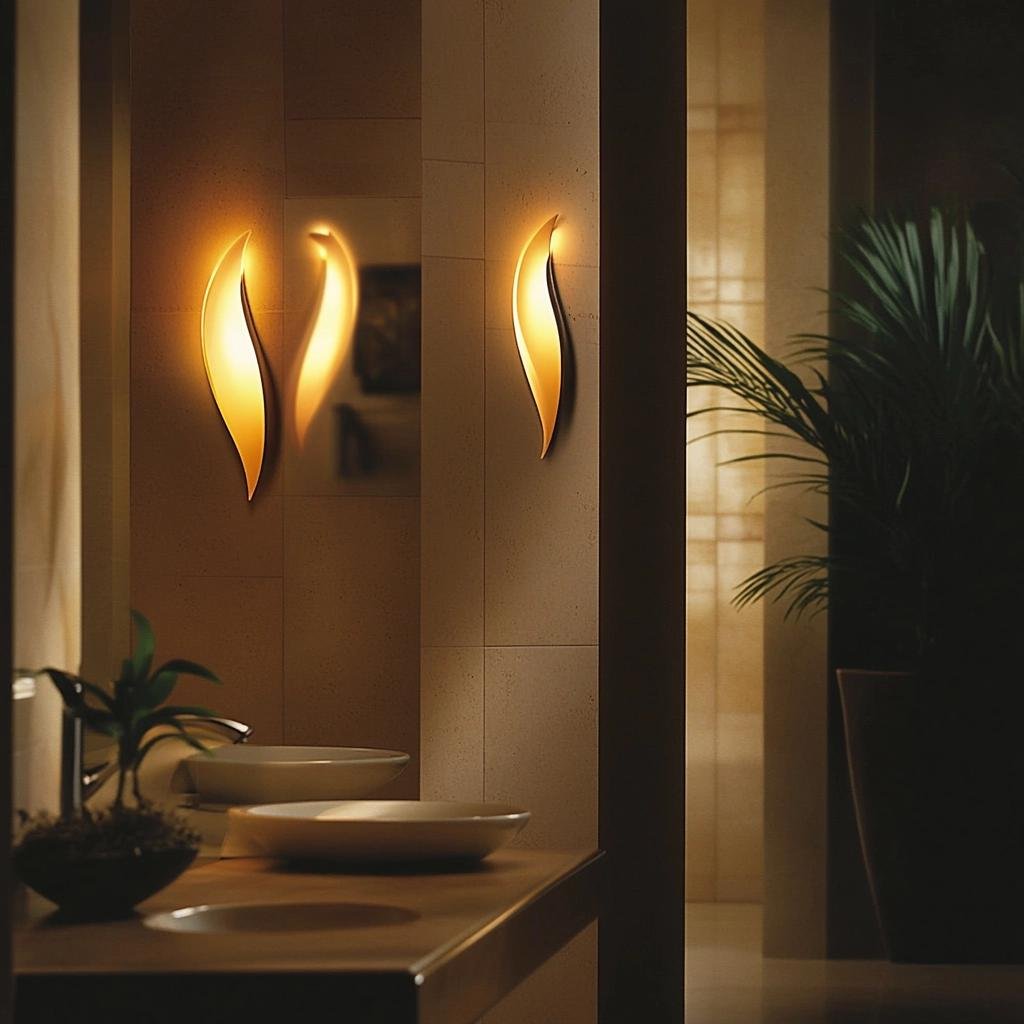 Luminárias de Parede: 7 Ideias para Iluminar Seu Banheiro com Estilo