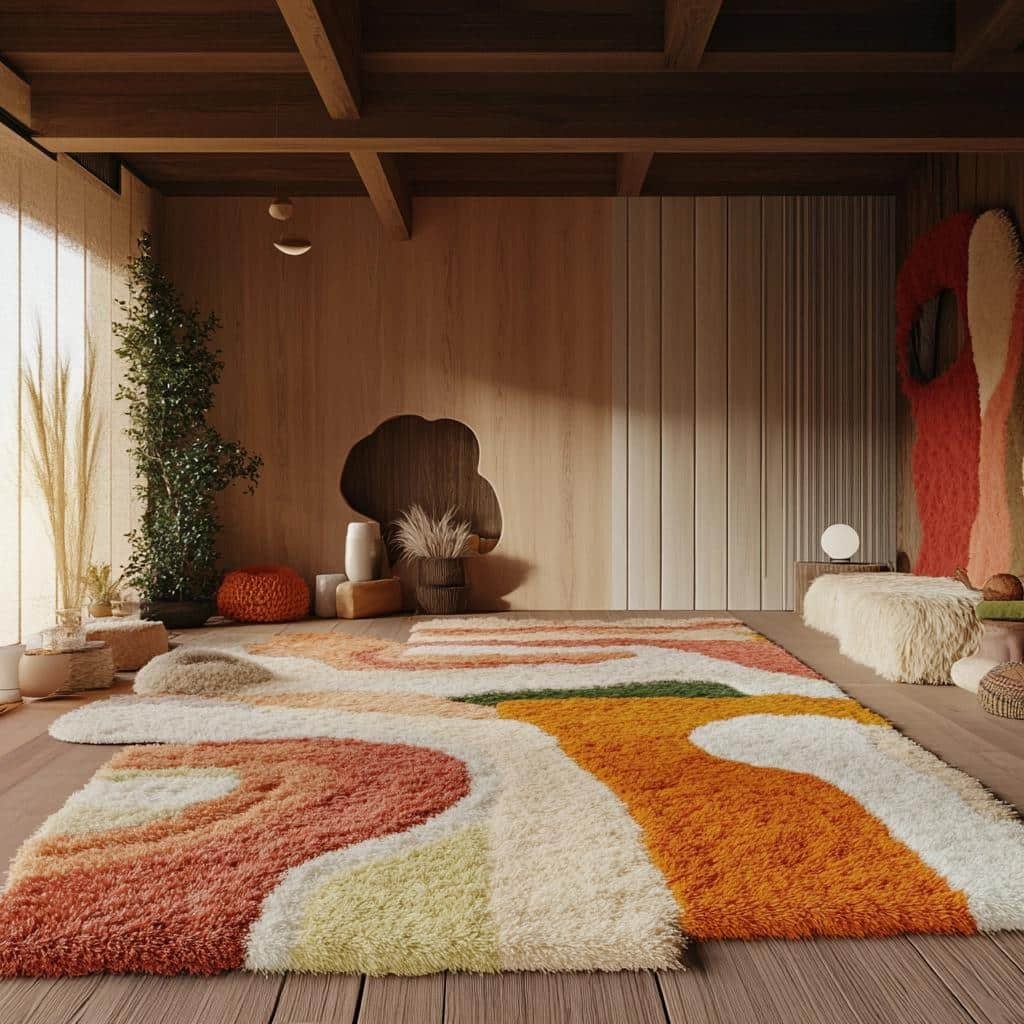 Ideias criativas para decorar a casa com tapetes frufrus 3 Ideias criativas para decorar a casa com tapetes frufrus