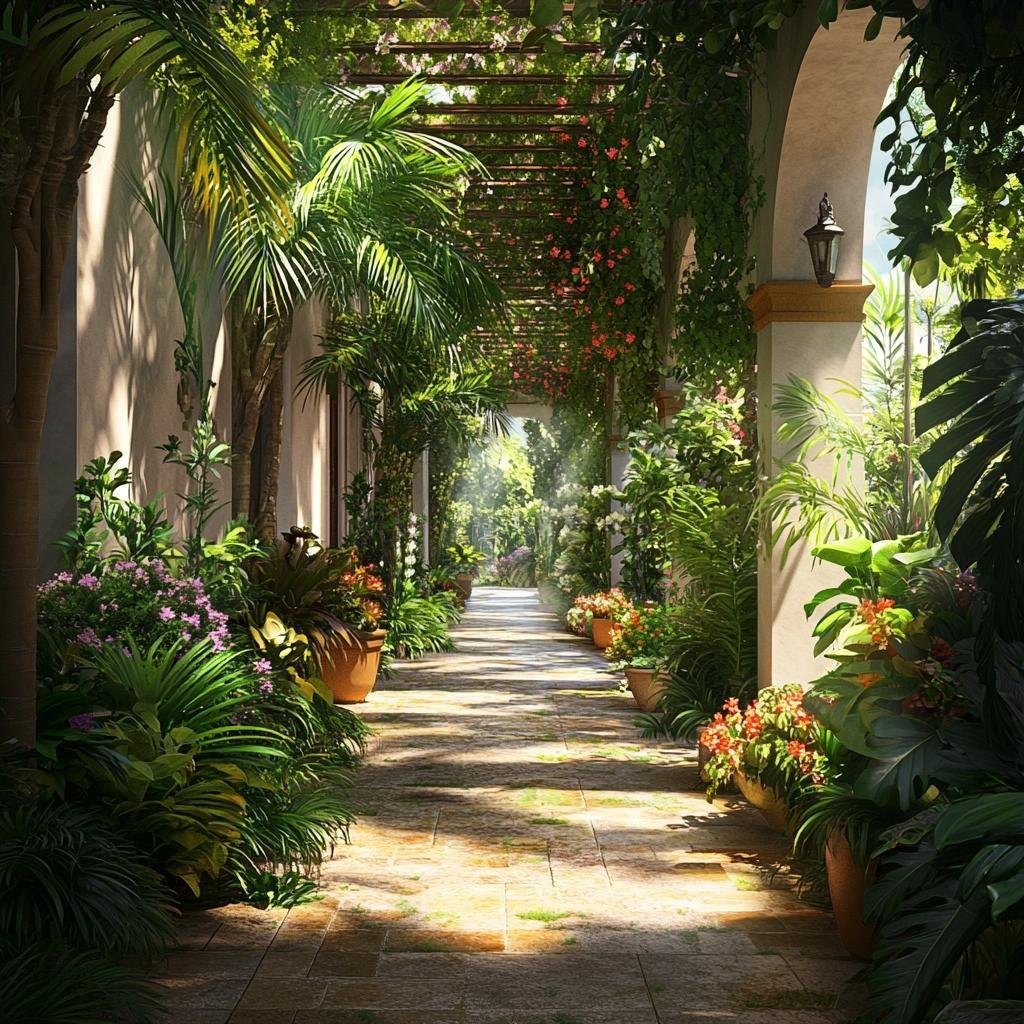 3 Dicas para Escolher Plantas para Corredor Externo