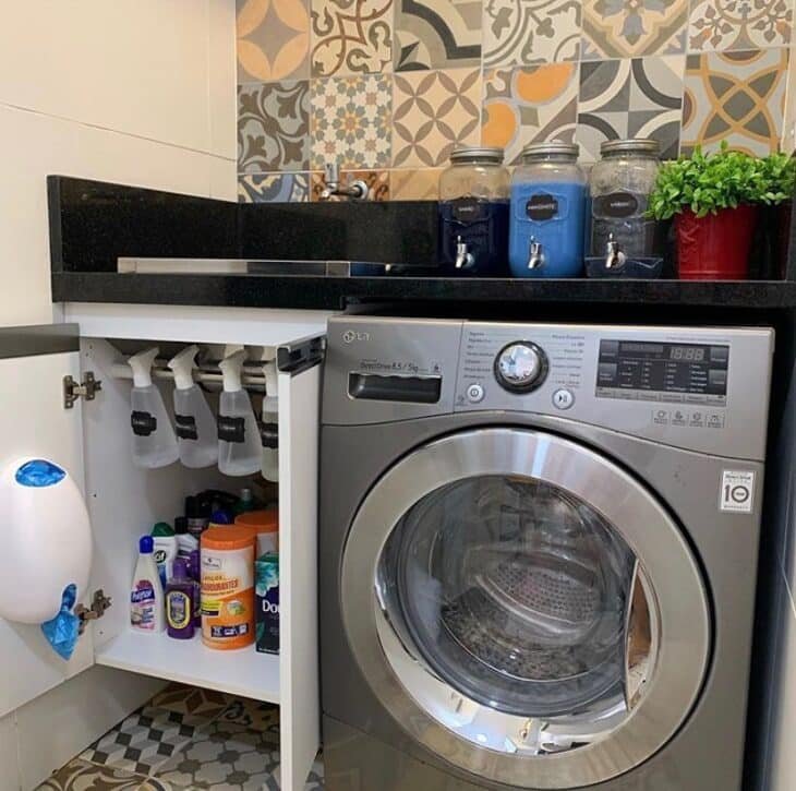 Inspirações para uma Lavanderia Planejada e Funcional