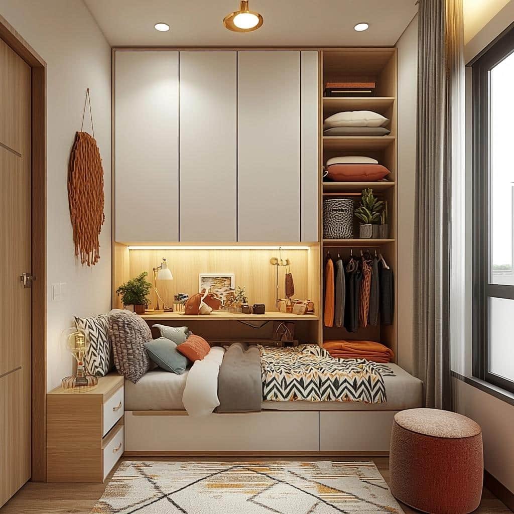 7 Modelos de Guarda-Roupa Modulado para Espaços Pequenos