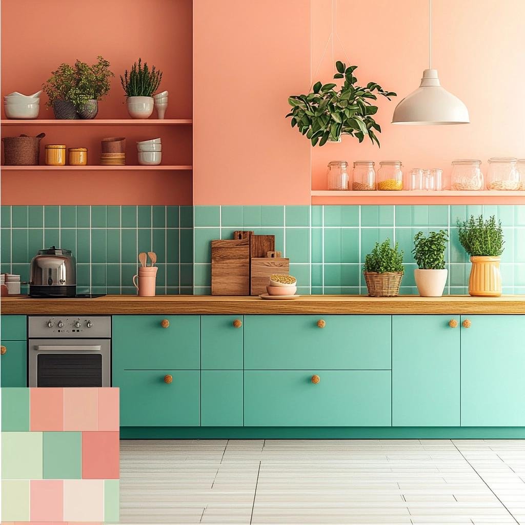 Ideias contagiantes para colorir sua cozinha