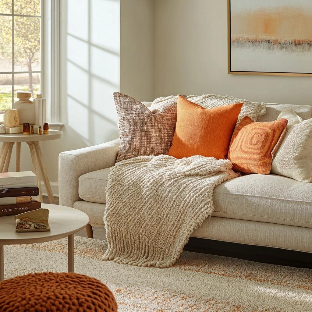 Ideias Criativas Para Usar Mantas na Decoração de Sofás 1 Ideias Criativas Para Usar Mantas na Decoração de Sofás