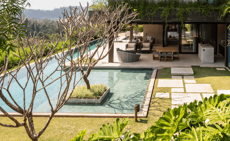Ideias inspiradoras para piscinas brancas que encantam 2 Ideias inspiradoras para piscinas brancas que encantam