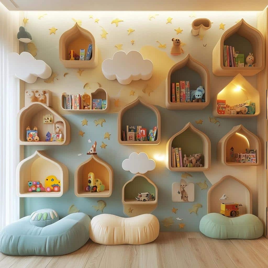 Inspirações de Prateleiras para Quarto Infantil 5 Inspirações de Prateleiras para Quarto Infantil