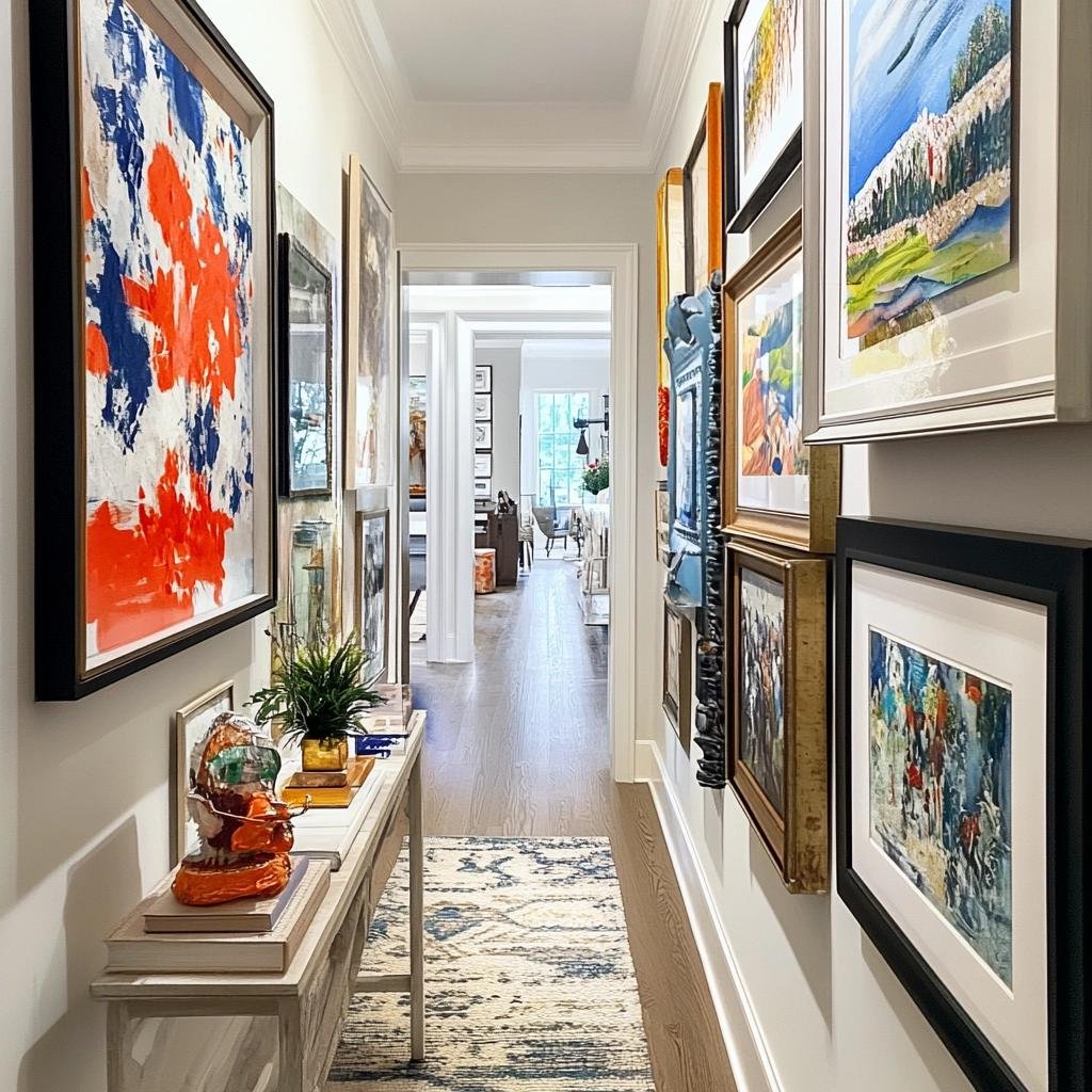 Decoração Elegante: 55 Ideias de Quadros para Corredor 3 Decoração Elegante: 55 Ideias de Quadros para Corredor