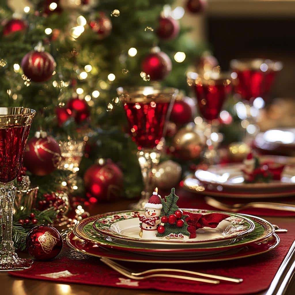 Dicas para Usar Sousplat de Natal e Montar uma Ceia Elegante 3 Dicas para Usar Sousplat de Natal e Montar uma Ceia Elegante