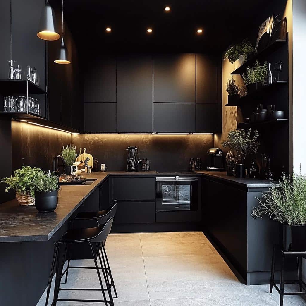 5 Dicas de Decoração para Cozinhas Pequenas e Pretas