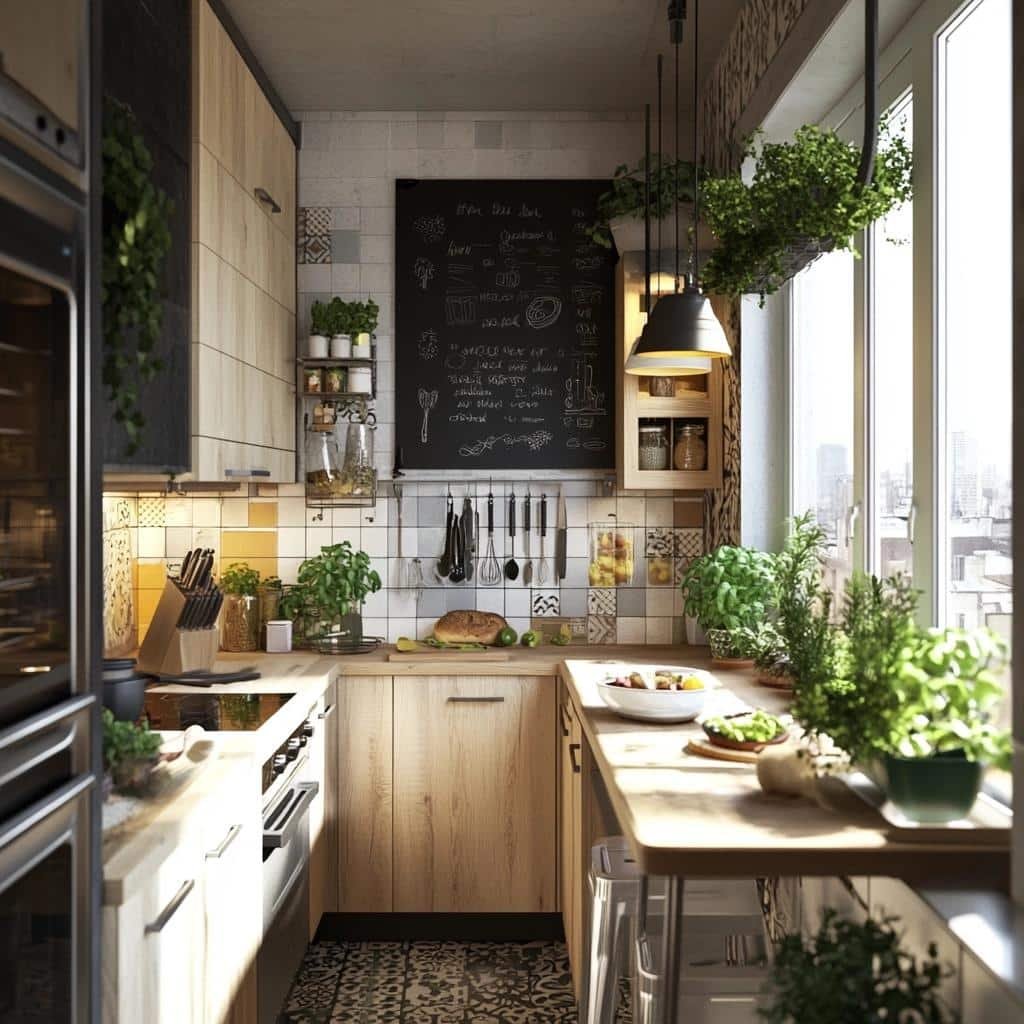 5 Ideias Criativas para Cozinhas de Apartamentos Pequenos 17 5 Ideias Criativas para Cozinhas de Apartamentos Pequenos