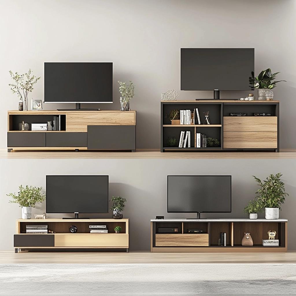 Estante para TV: 6 Modelos Funcionais para Organizar Sua Sala 14 Estante para TV: 6 Modelos Funcionais para Organizar Sua Sala