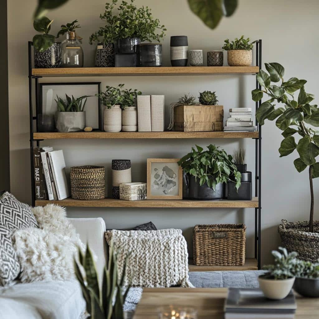 Prateleiras Decorativas: 8 Dicas para Dar Mais Charme à Sala 13 Prateleiras Decorativas: 8 Dicas para Dar Mais Charme à Sala