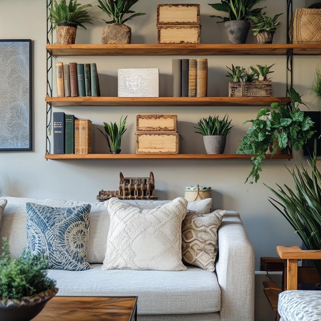 Prateleiras Decorativas: 8 Dicas para Dar Mais Charme à Sala 14 Prateleiras Decorativas: 8 Dicas para Dar Mais Charme à Sala