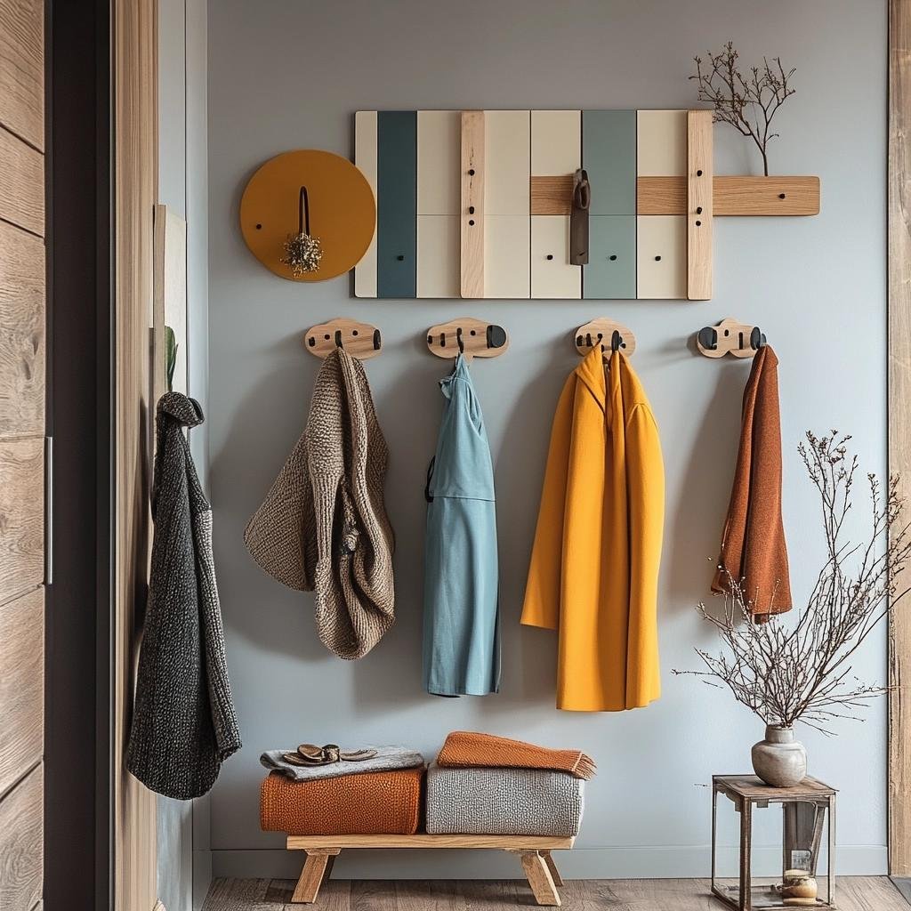 Modelos de Cabideiros para Organizar e Decorar sua Casa