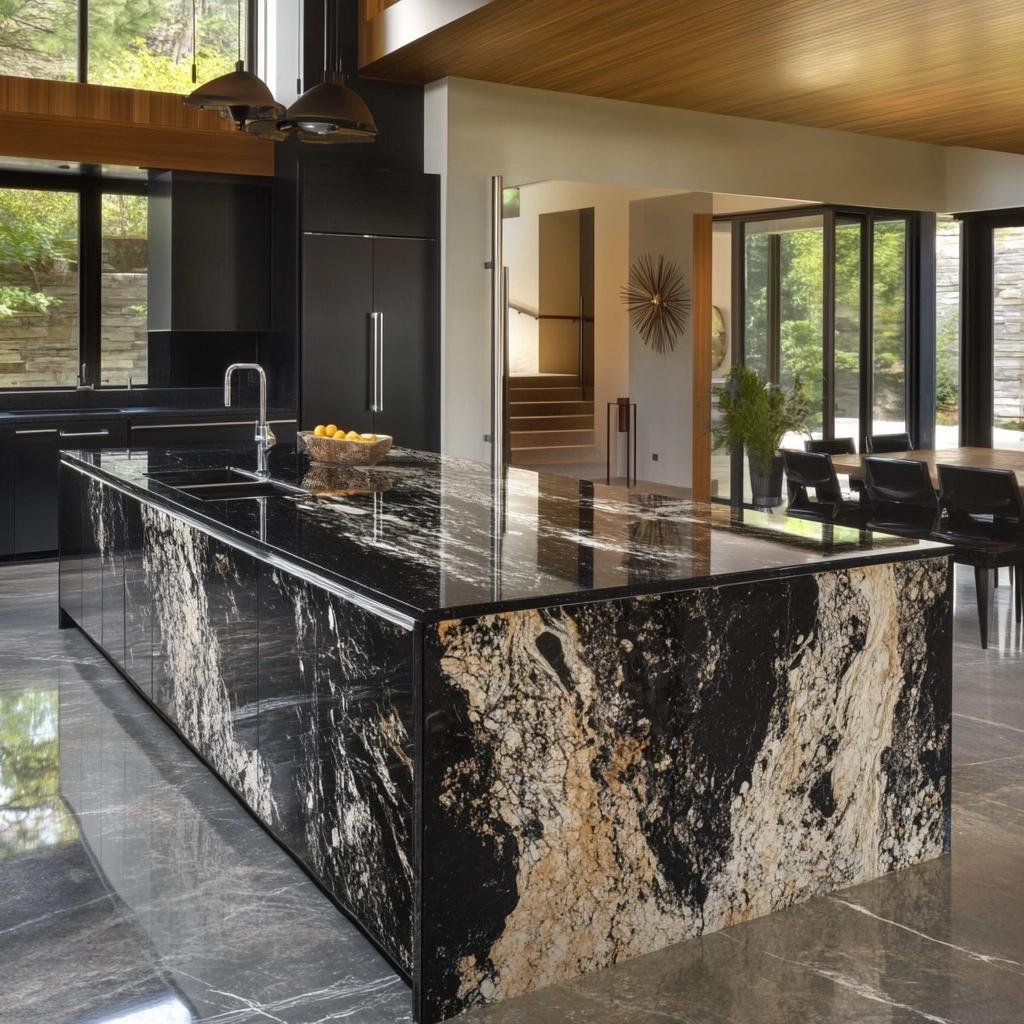 Granito Preto: Beleza e Versatilidade em Diferentes Ambientes 5 Granito Preto: Beleza e Versatilidade em Diferentes Ambientes