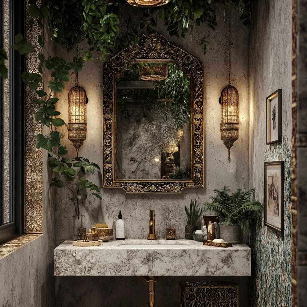 Inspirações para Decorar Lavabos com Estilo 1 Inspirações para Decorar Lavabos com Estilo