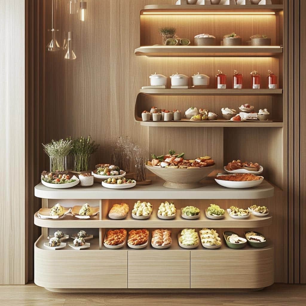Buffets Pequenos para Maximizar Espaços 19 Buffets Pequenos para Maximizar Espaços