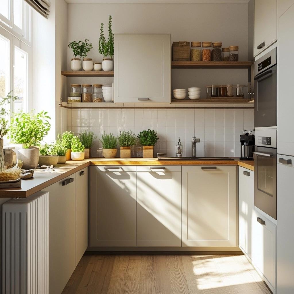  Dicas para Cozinhas Pequenas em Formato L