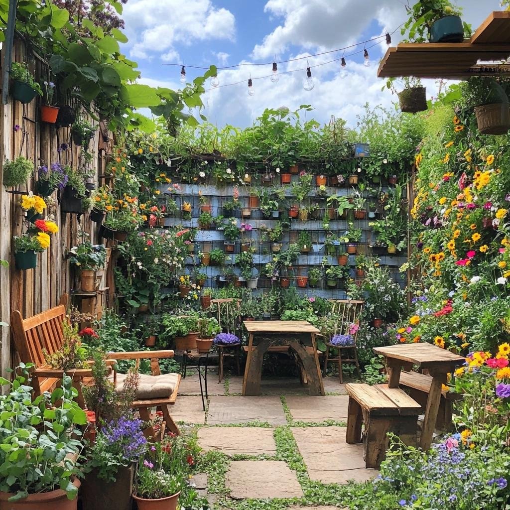 5 Ideias para Criar Jardins Pequenos e Verdes 12 5 Ideias para Criar Jardins Pequenos e Verdes